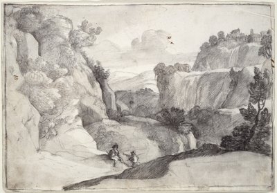 The Cascades of Tivoli by Claude Lorrain